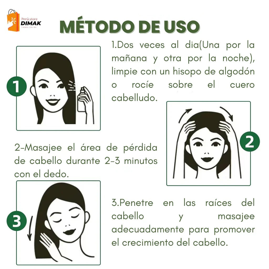 OUHOE -CRECIMIENTO DE CABELLO y BARBA PREMIUM