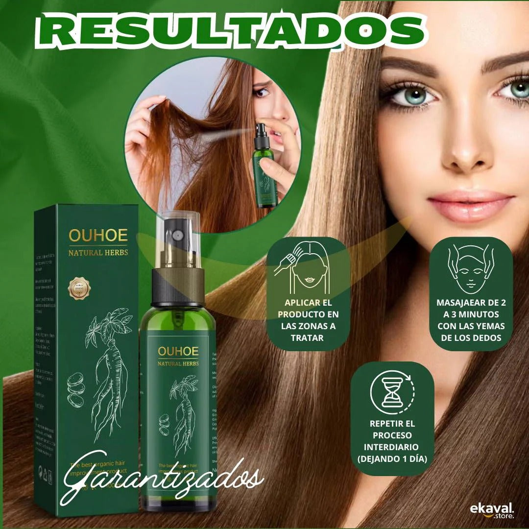 OUHOE -CRECIMIENTO DE CABELLO y BARBA PREMIUM
