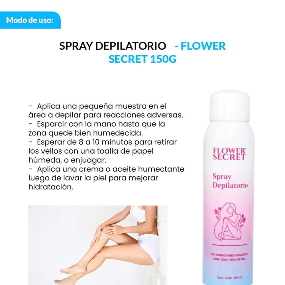 SPRAY DEPILATORIO(con registro sanitario)